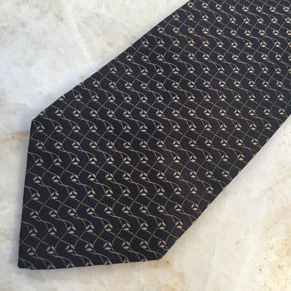 BRUNO CONTE SILK TIE - Picture 3 of 10